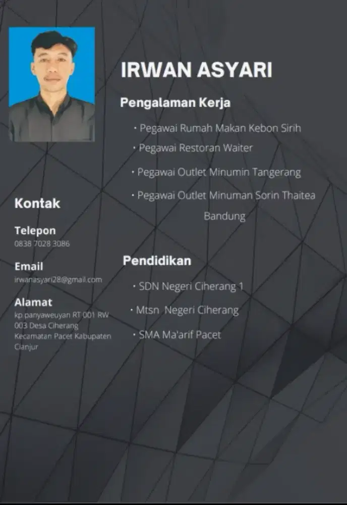 Mencari pekerjaan