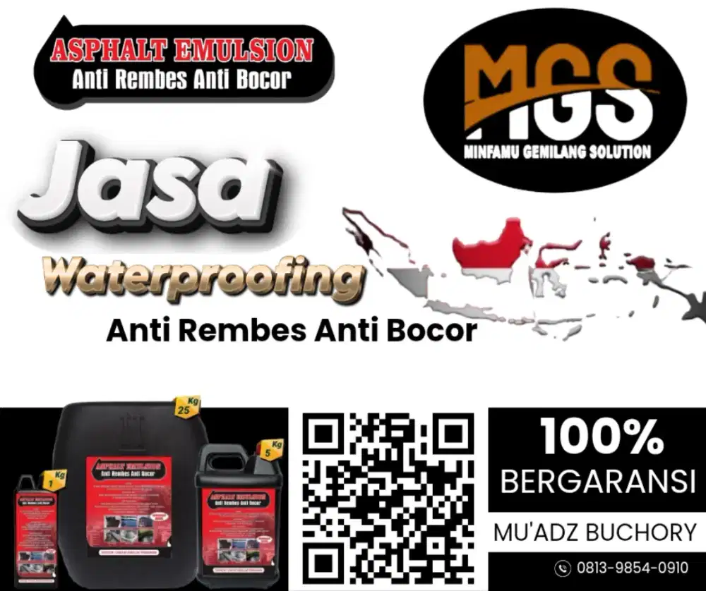 JASA WATERPROOFING ANTI REMBES ANTI BOCOR
