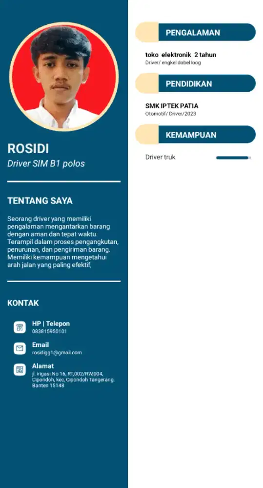 Cari kerja driver
