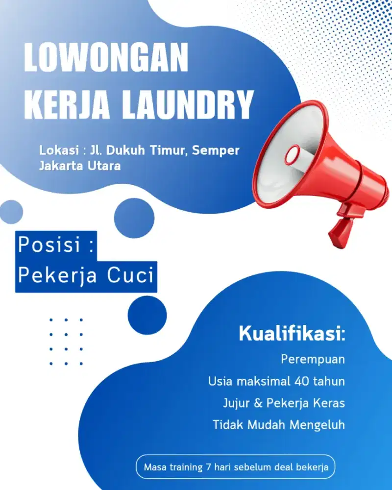 Lowongan Kerja Laundry