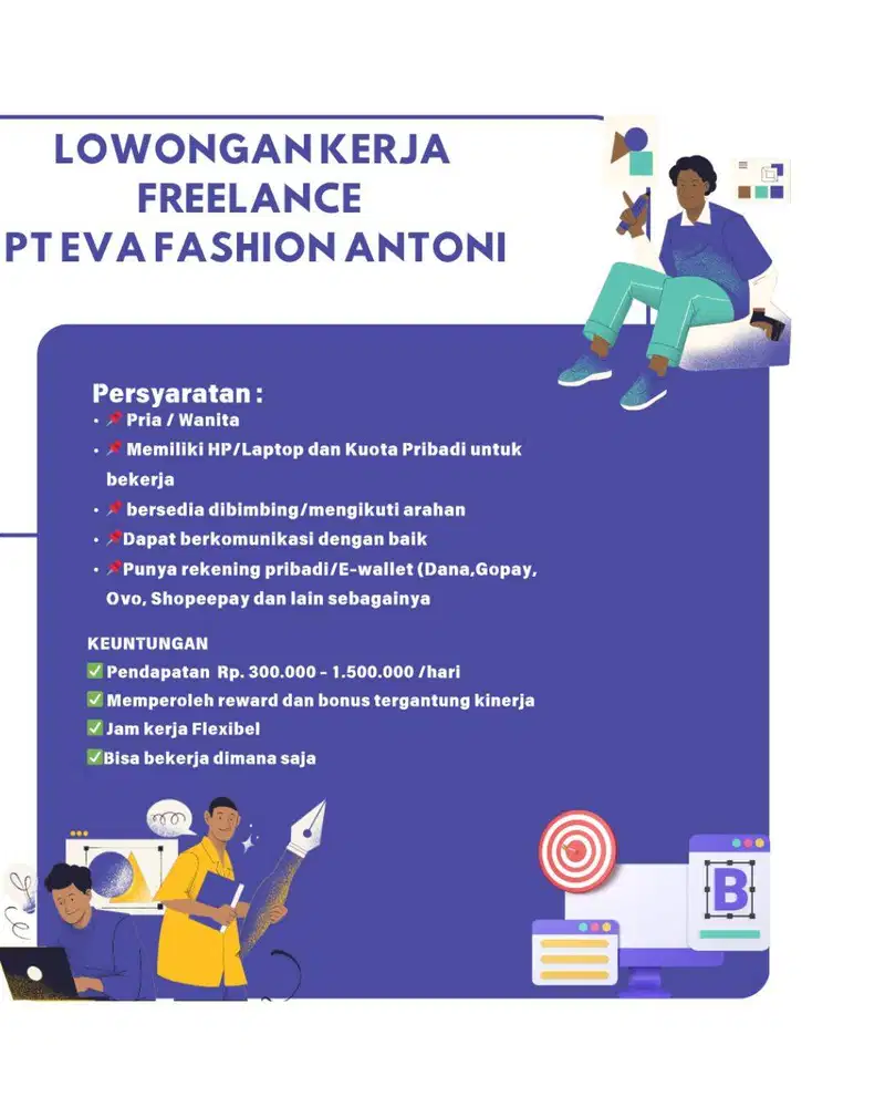 Di butuhkan segera!
