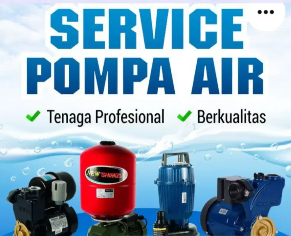 tukang servis pompa air. kulkas dan mesin cuci