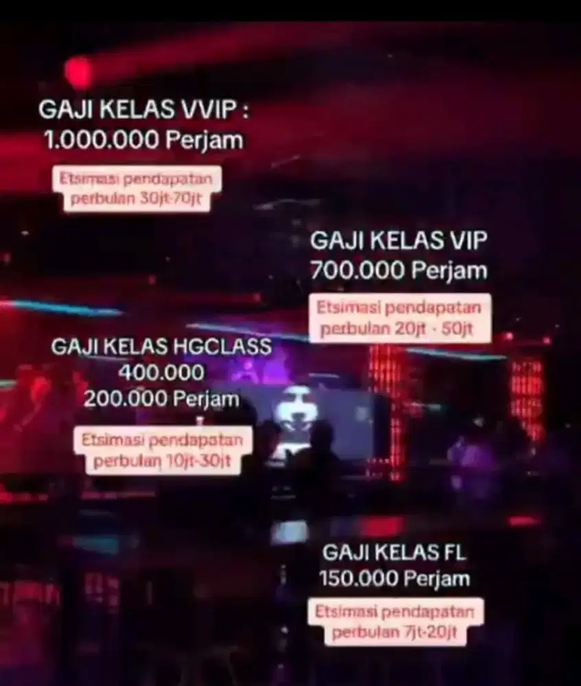 LOWONGAN KERJA CLUB MALAM / KAROKE