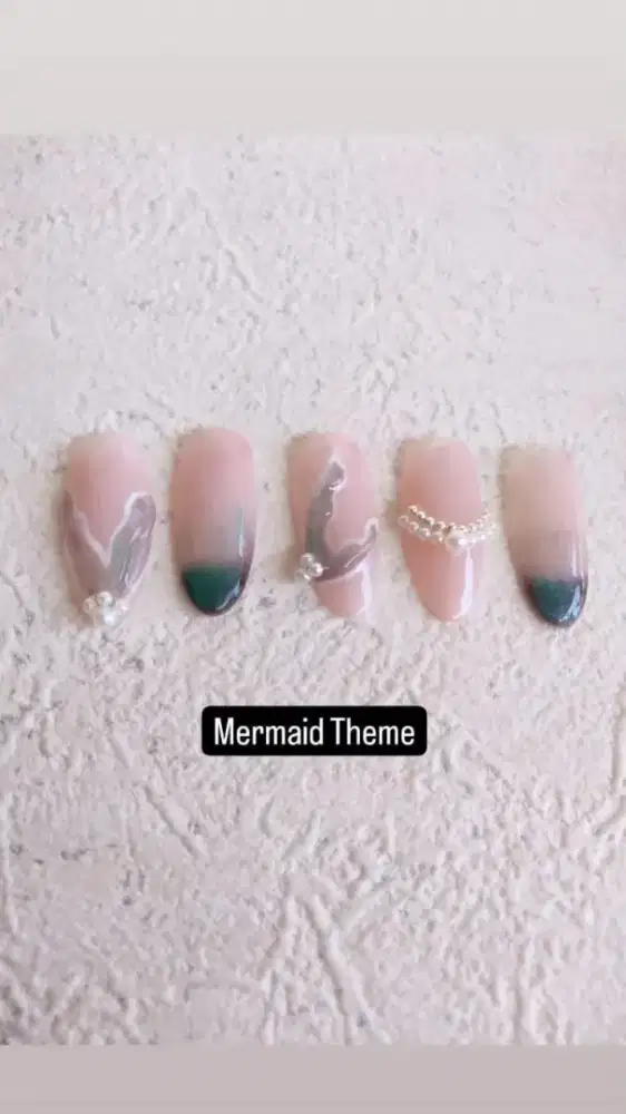Jasa nail art (kuku tangan)