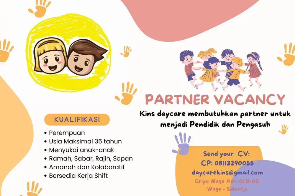 Loker Jasa Pendidik dan Pengasuh