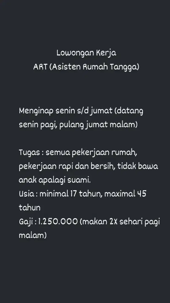 Asisten Rumah Tangga