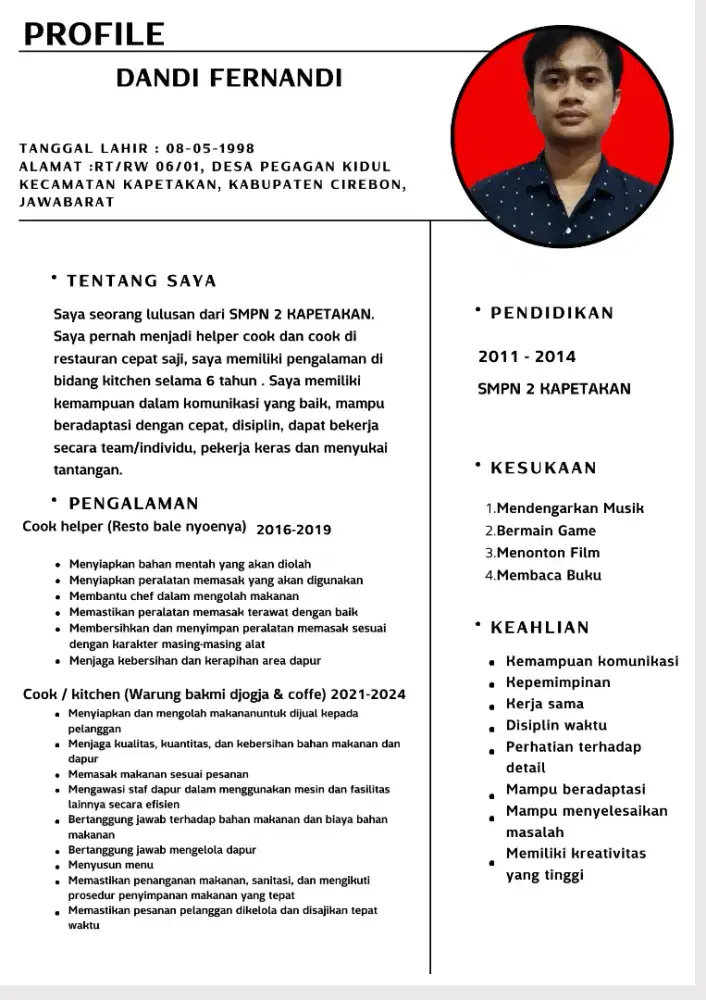 Mencari Pekerjaan Sesuai Kemampuan basic saya