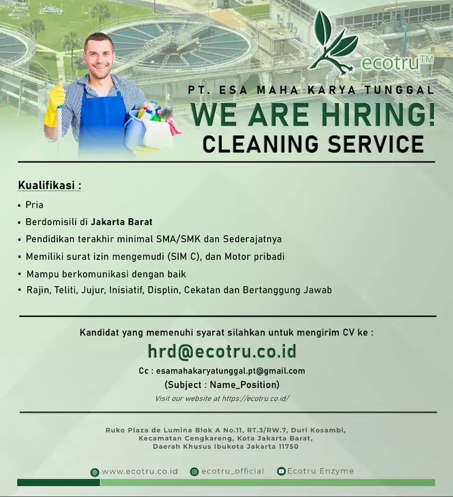 Cleaning Service PT Esa Maha Karya Tunggal
