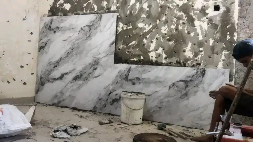 pasang keramik dan granit