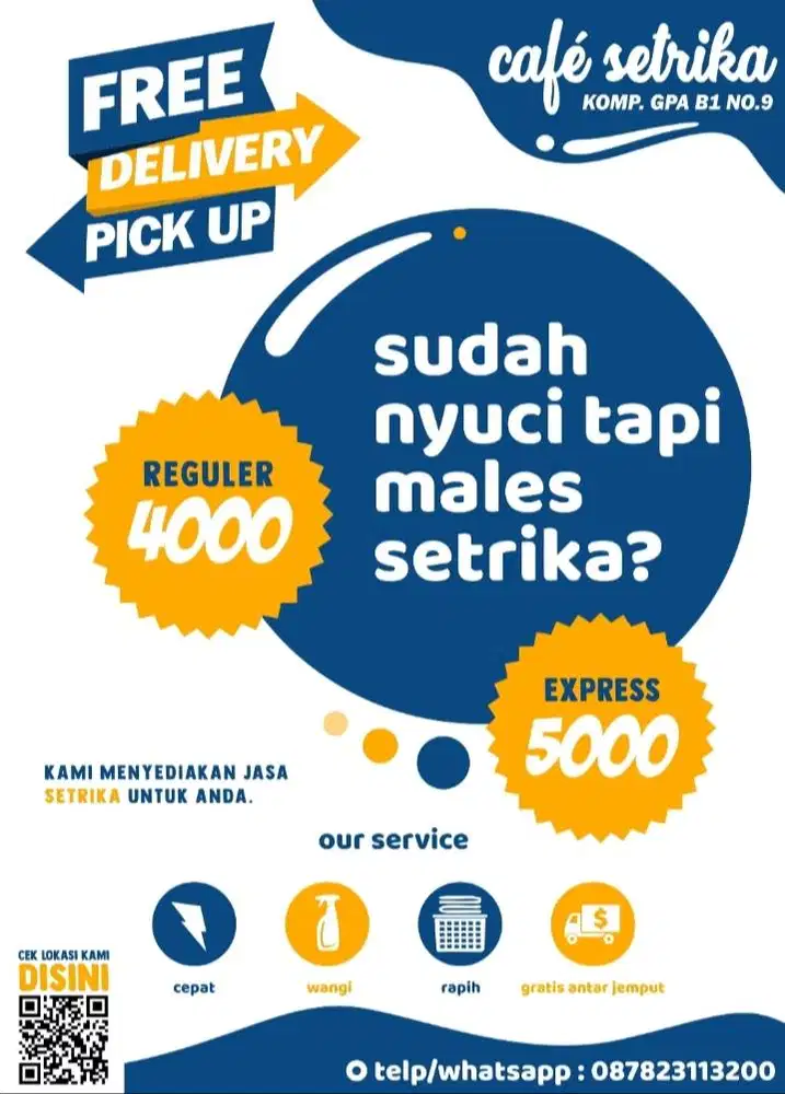 Karyawati bagian setrika