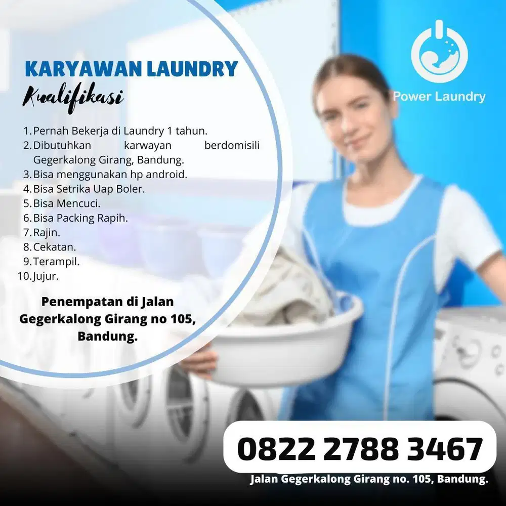 Karyawan Laundry
