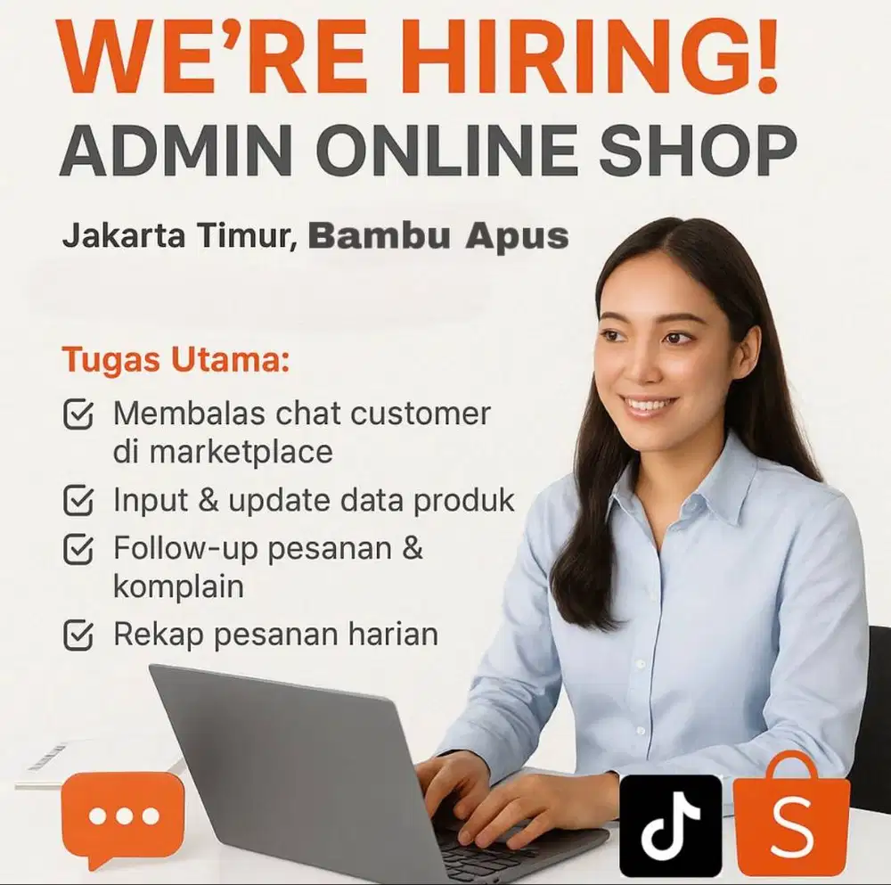 Admin Online Shop Sales Advisor