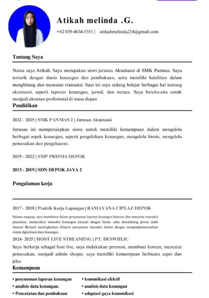 Cari pekerjaan full time