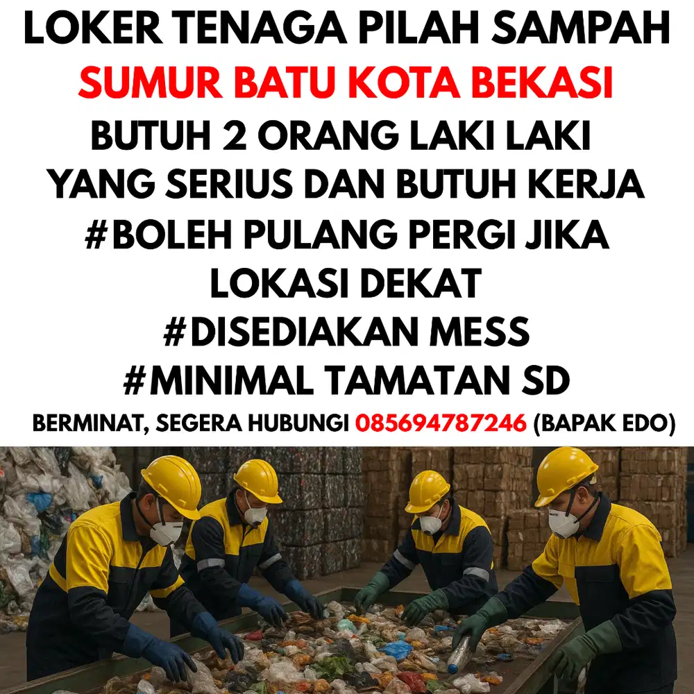 Lowongan kerja green jobs