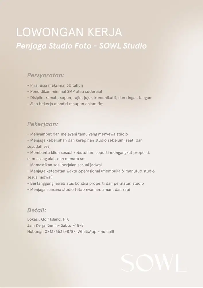 PENJAGA FOTO STUDIO