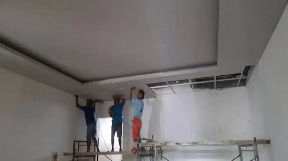 Jasa tukang bangunan cat plapon plitur pasang keramik granit dll