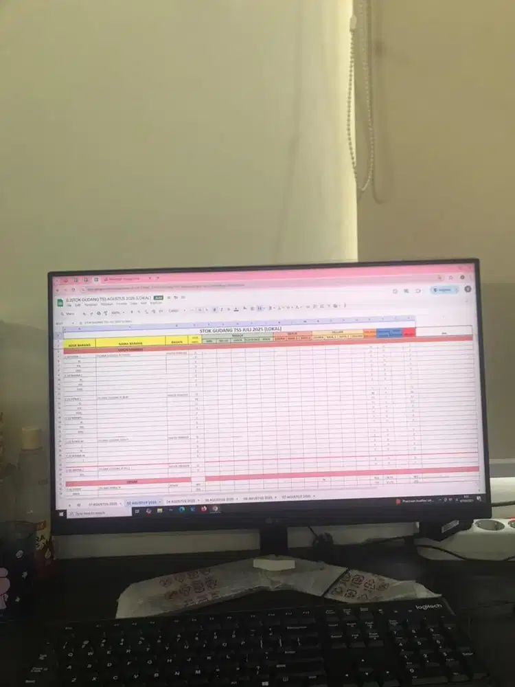 LOWONGAN KERJA ADMIN GUDANG GARMEN