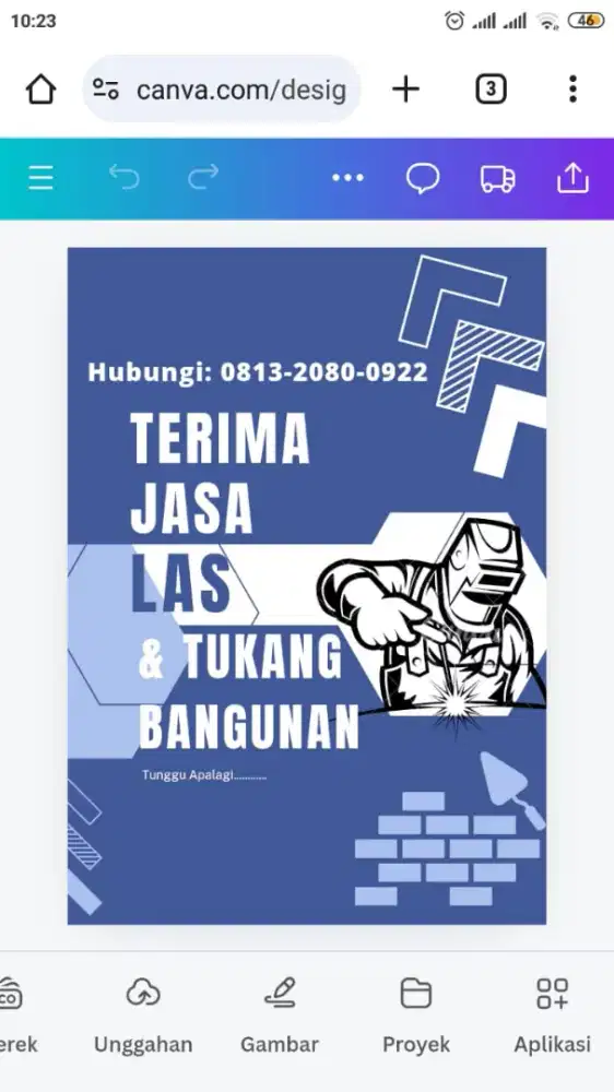 Jasa las panggillan, instalansi listrik, tukang bangunan, pipanisasi