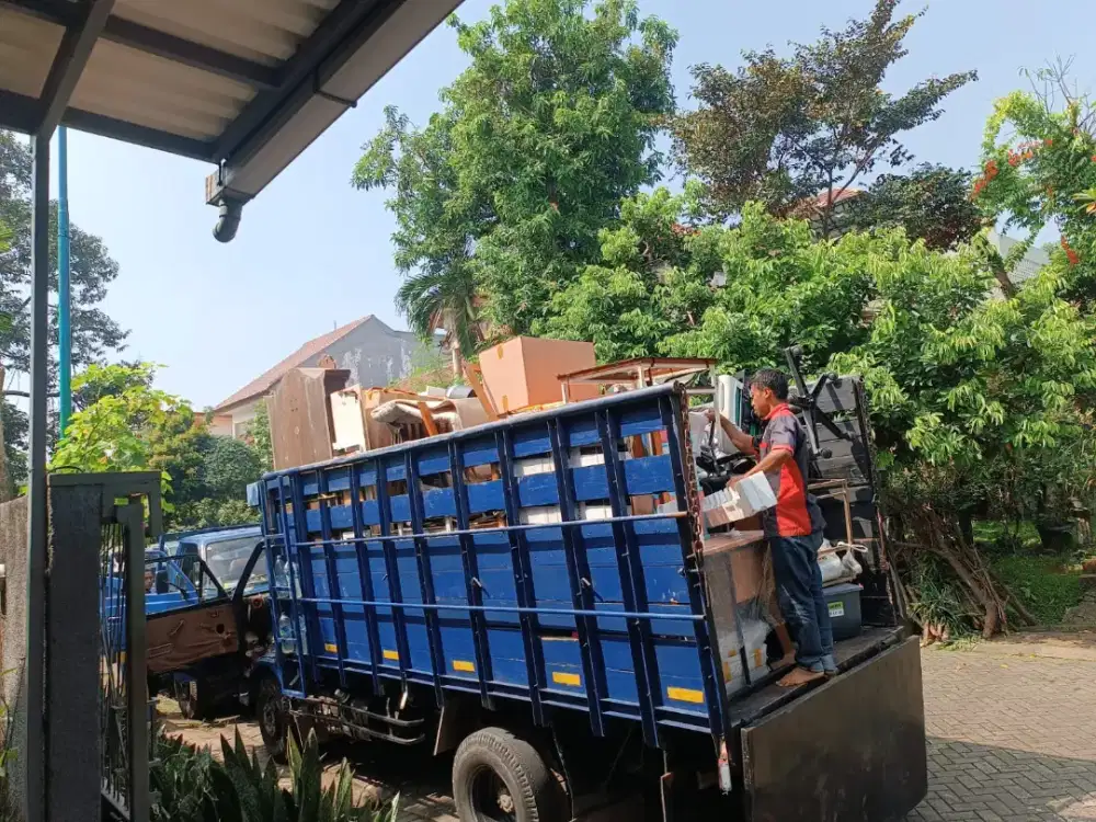 Jasa pindahan rumah pakai truck double