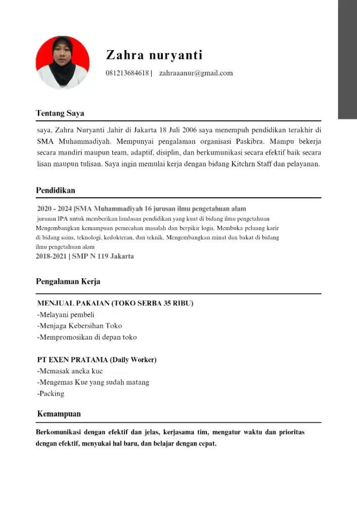 minta lowongan pekerjaan