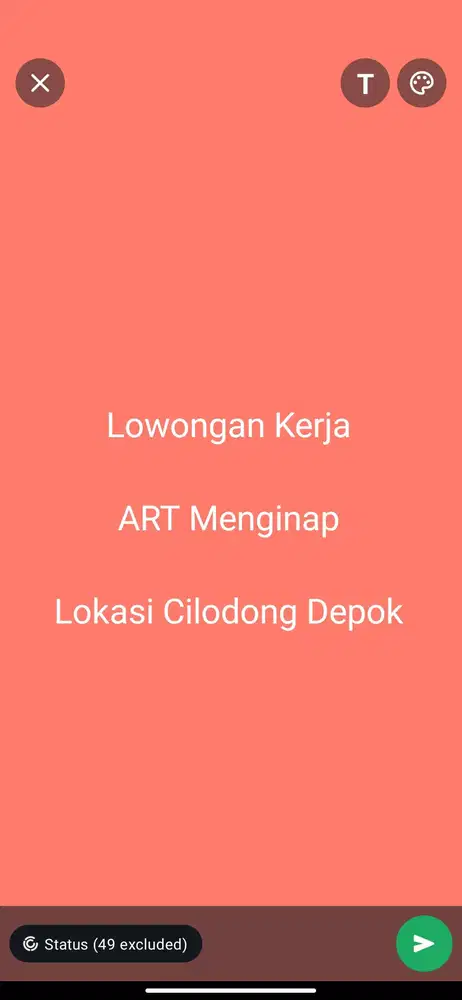 Lowongan Kerja ART Menginap