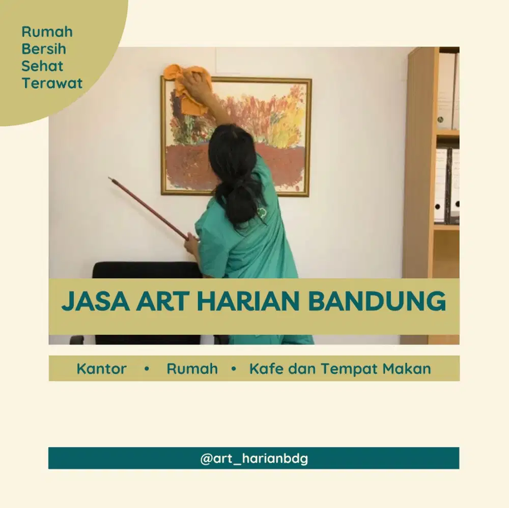 Di Butuhkan ART Harian Bandung (PP)
