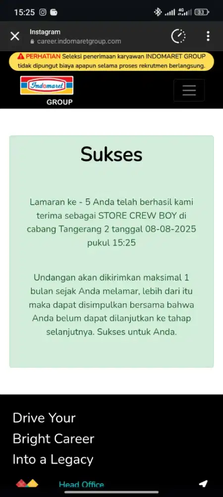Mencari pekerjaan