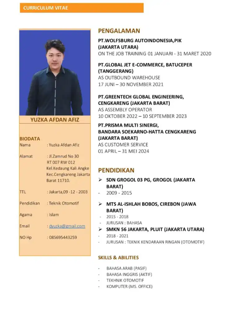 Mencari Lowongan pekerjaan