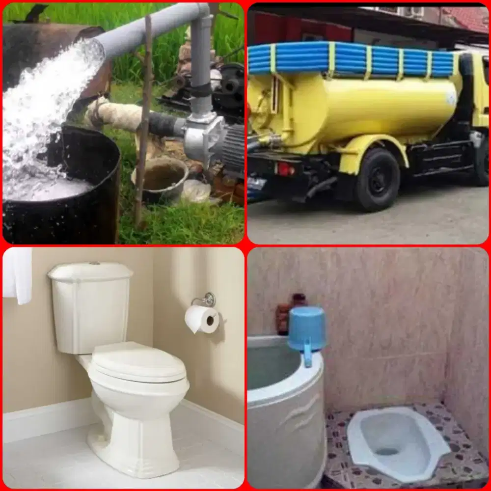 Tukang WC tumpat sedot wastafel sumbat Sal Air Mampet Service Sanyo dl