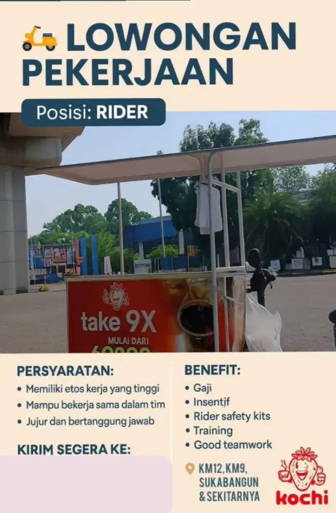 JUALAN KOPI PAKAI GEROBAK SEPEDA LISTRIK