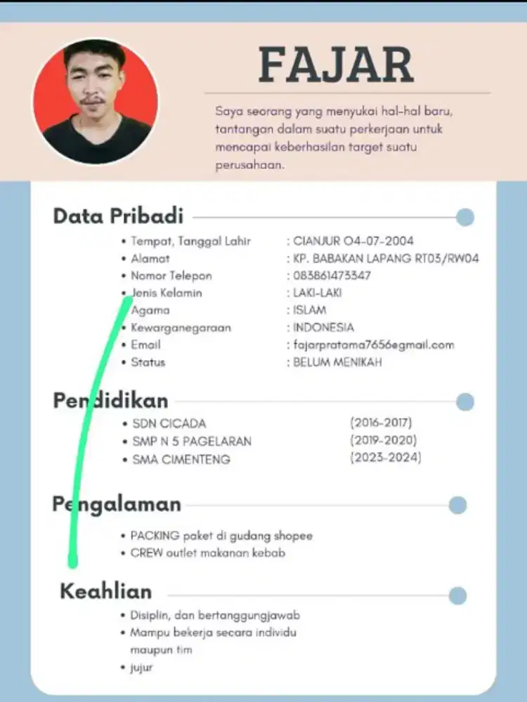 Cari pekerjaan apa saja