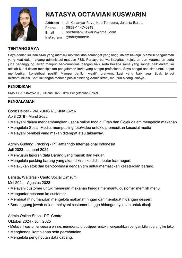 SEDANG MENCARI PEKERJAAN