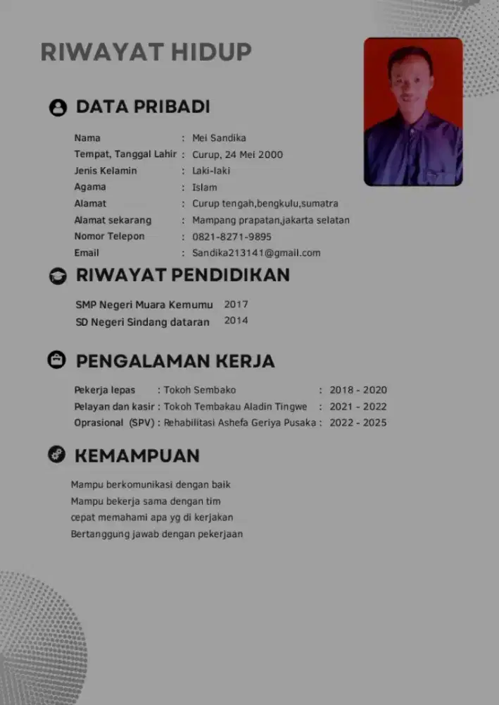 Info lowongan kerjaa