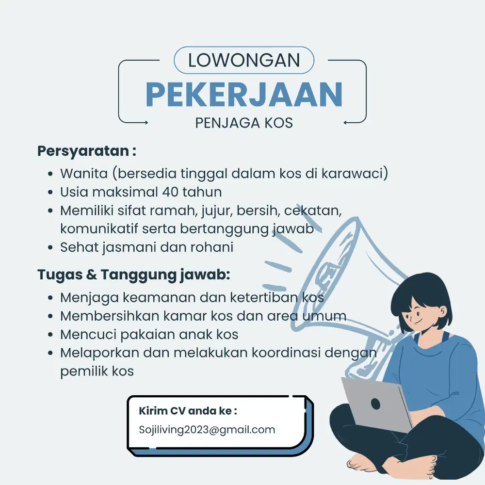 Penjaga Kos Tangerang