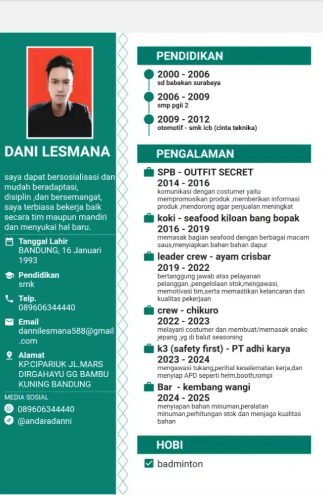 cari lowongan pekerjaan