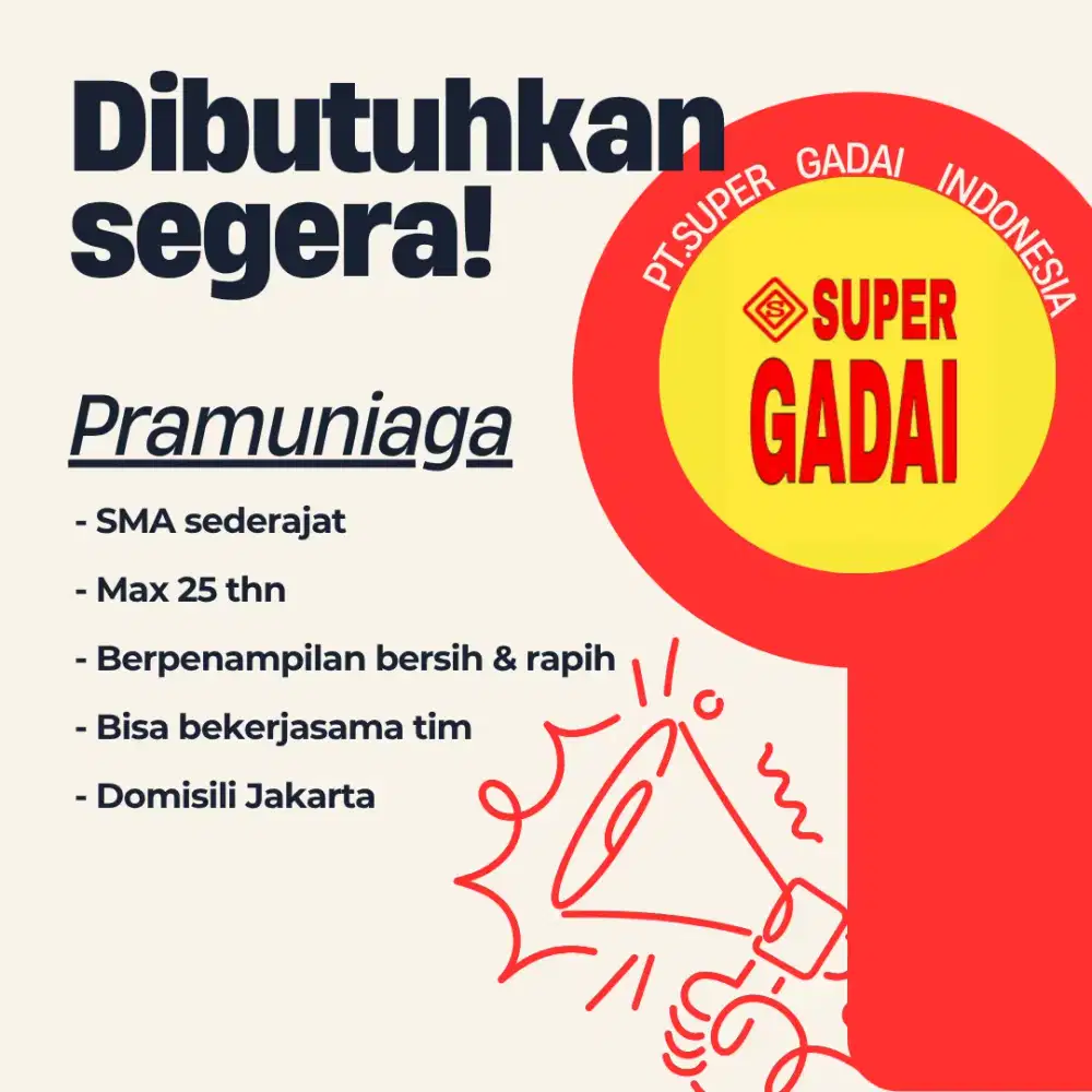 Pramuniaga, admin