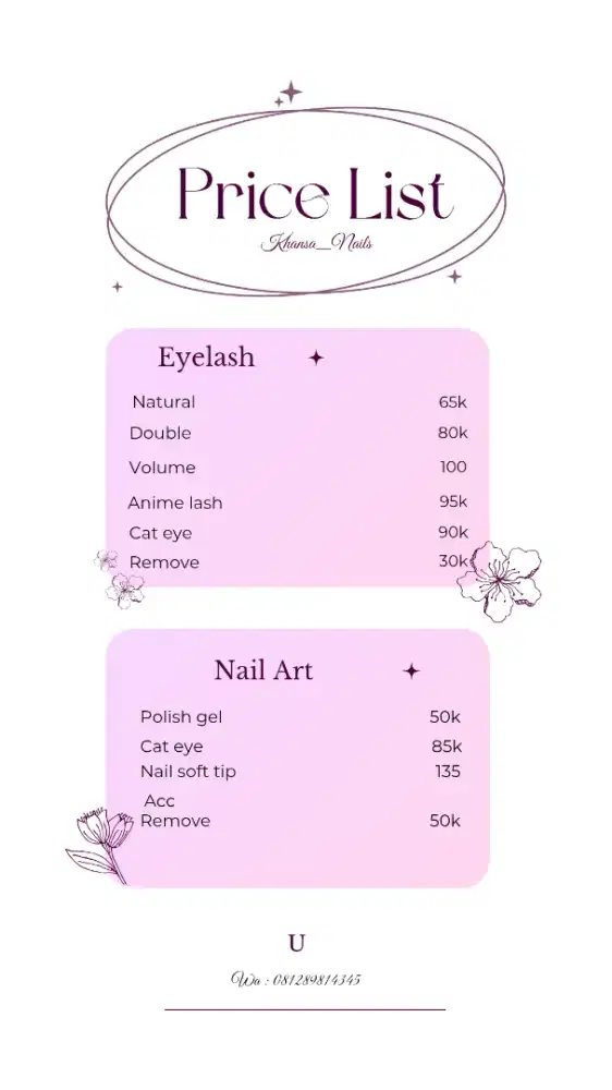 Nail Art & eyelash extension