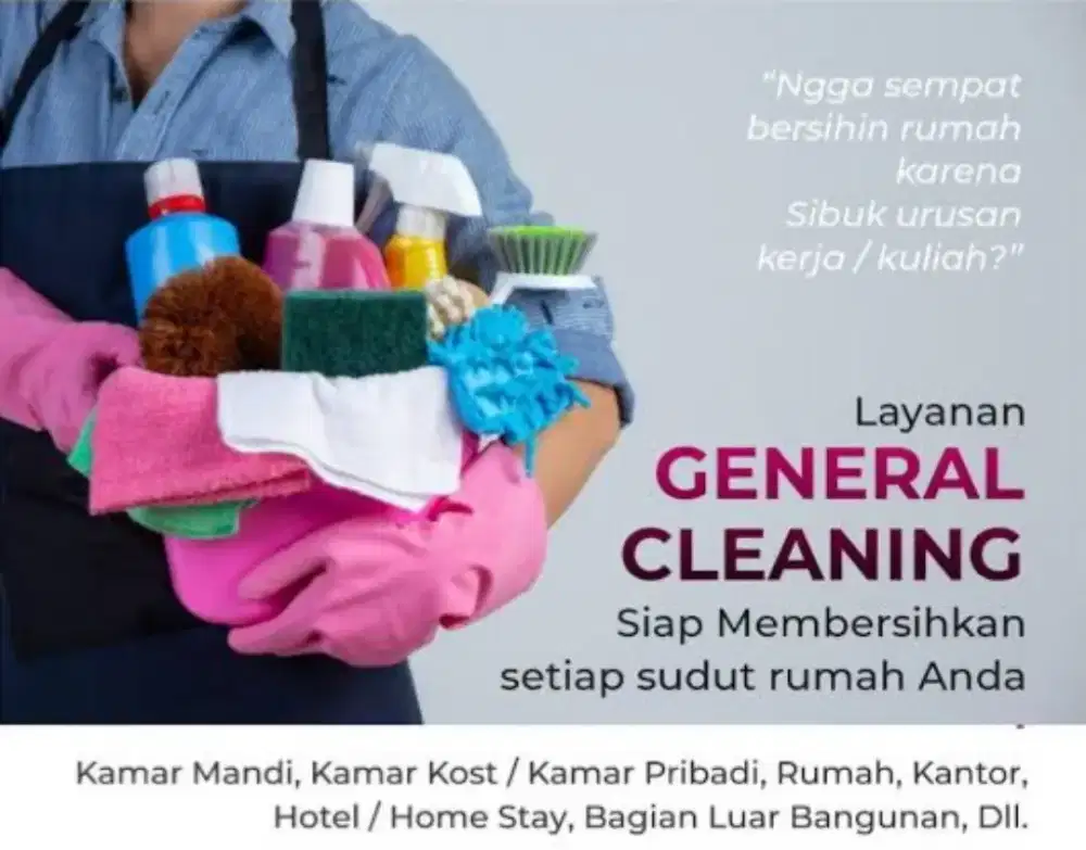 Jasa Home Cleaning /Jam