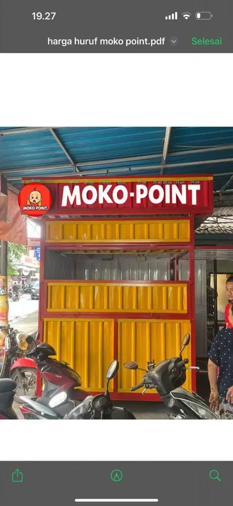 Dicari karyawan staff outlet atau crew stand