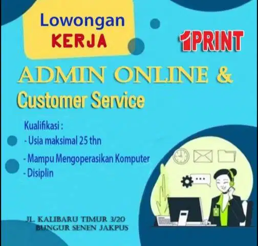 Lowongan Kerja Admin Online