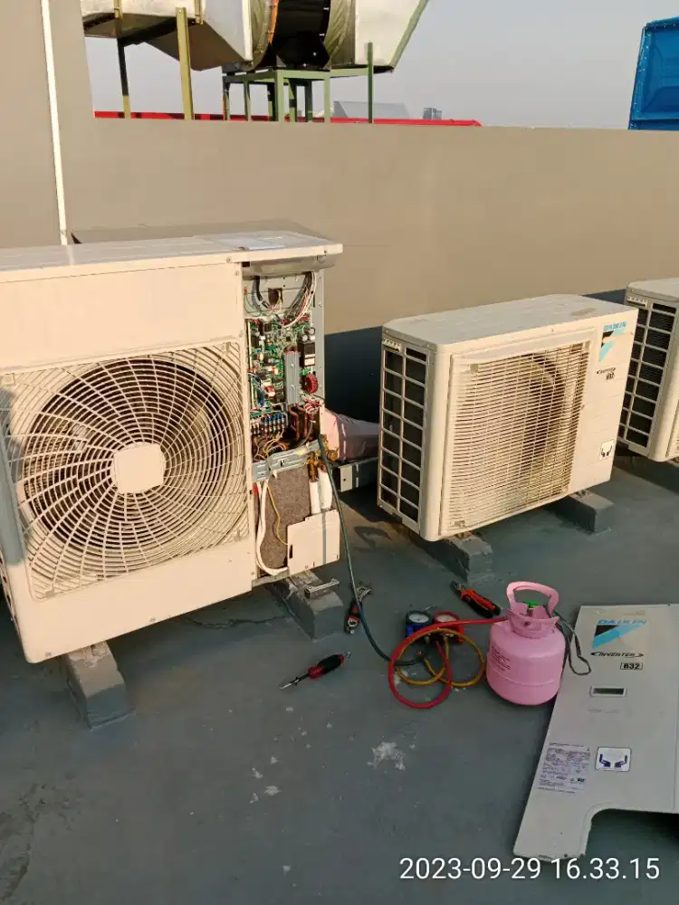 Service ac bongkar pasang ac kulkas dan mesin cuci