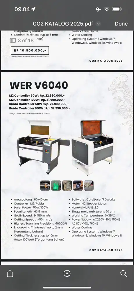 lowongan operator mesin cnc router, 3d printing, laser cutting