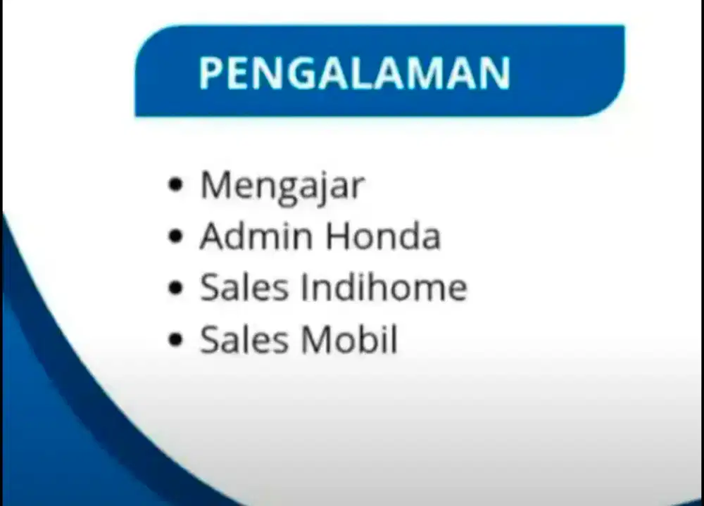 Sedang Mencari Pekerjaan