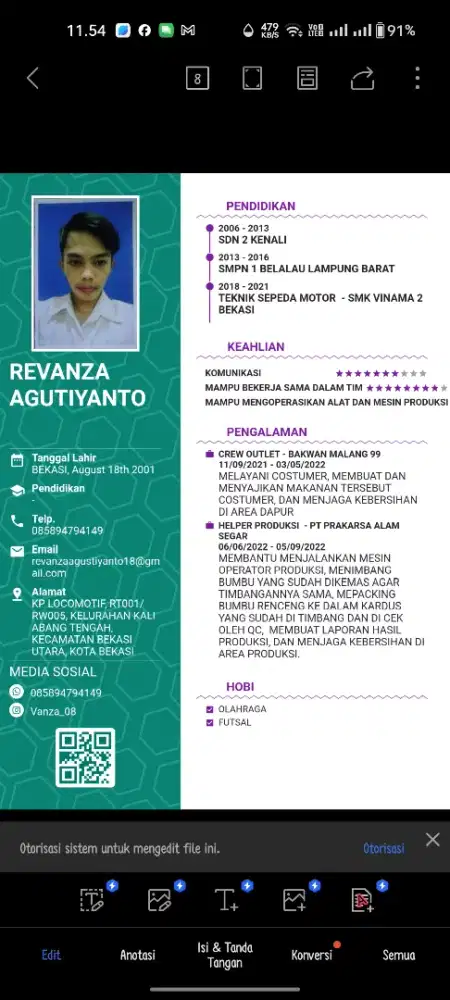 Mencari pekerjaan