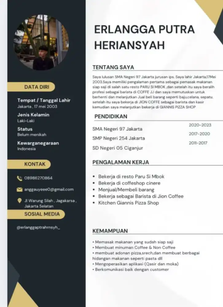 Mencari pekerjaan
