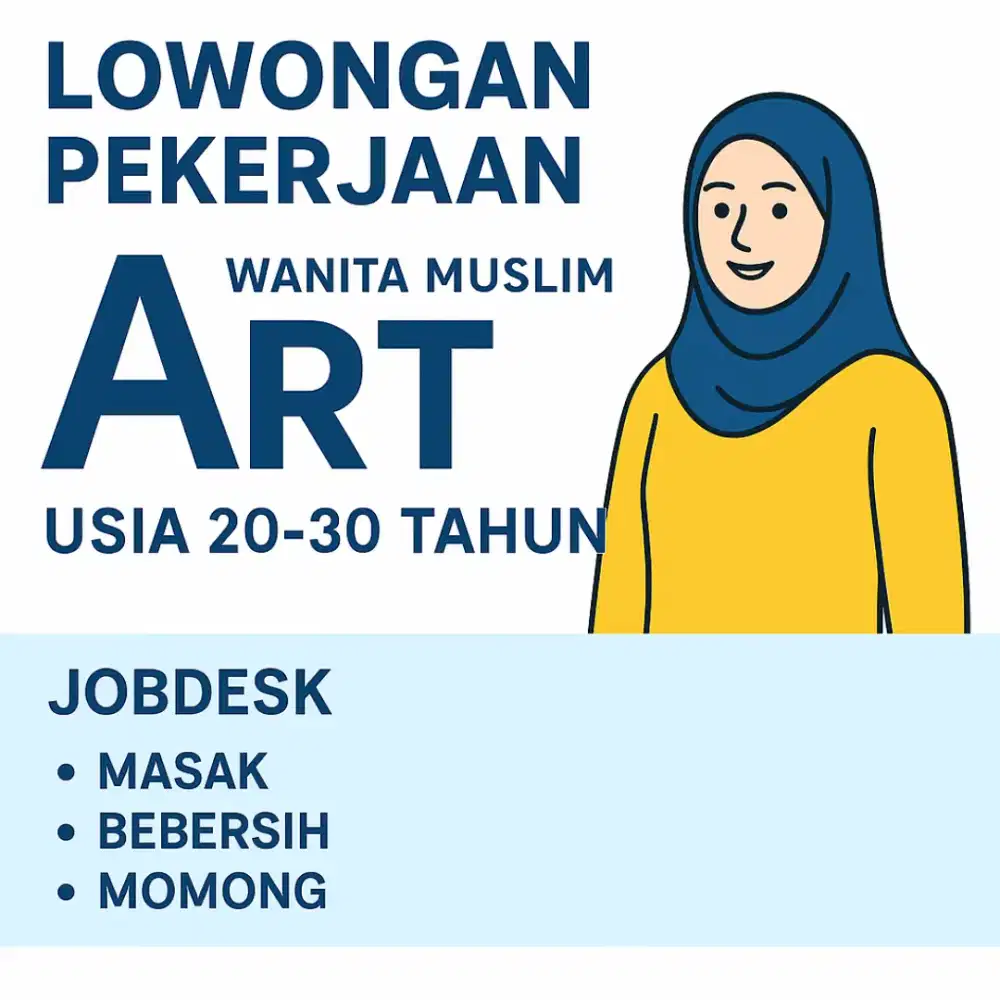 Dibutuhkan ART Menginap