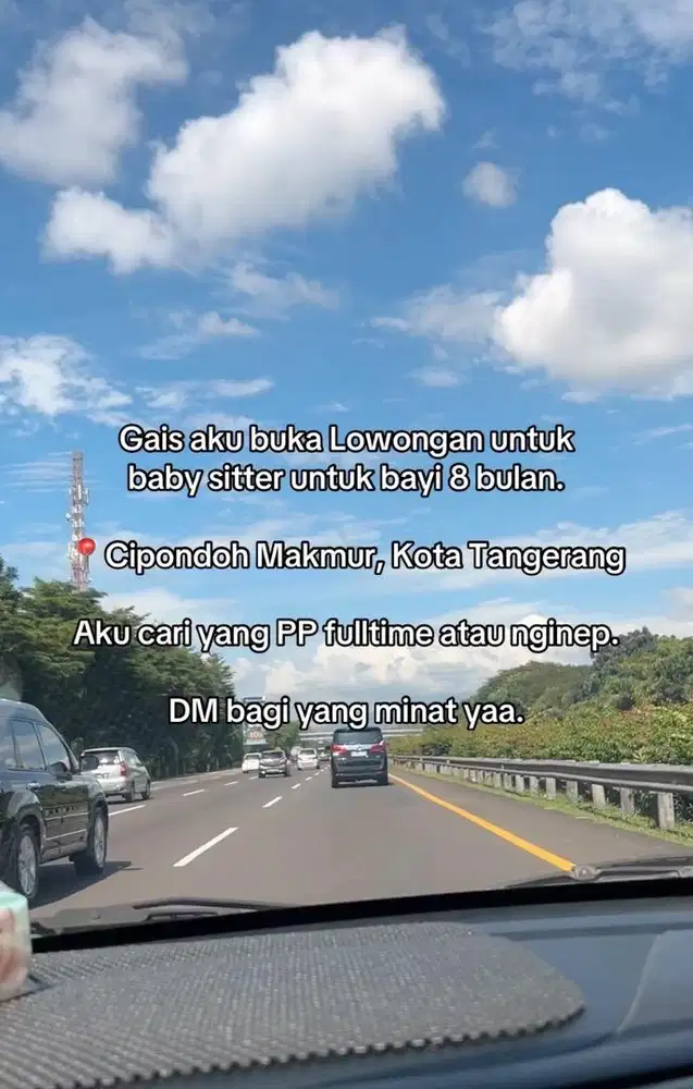 Dibutuhkan Segera BABY SITTER