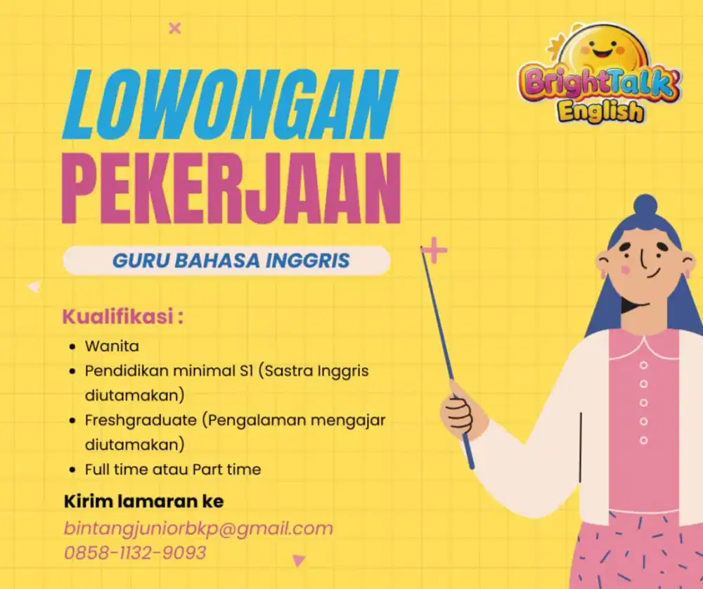GURU LES BAHASA INGGRIS