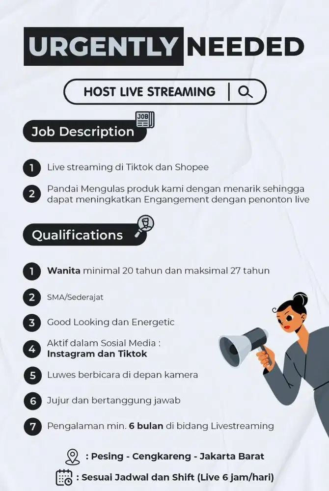 LOKER HOST LIVE STREAMING