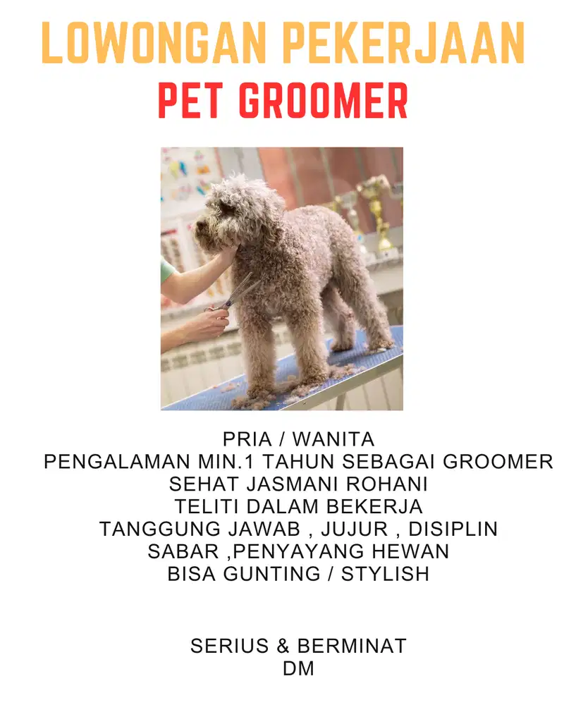 Loker Pet groomer